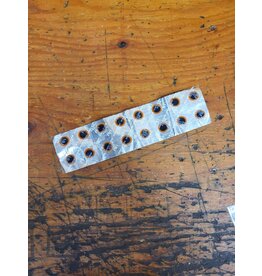 Damco 16mm Round Tube Patches Sheet of 16
