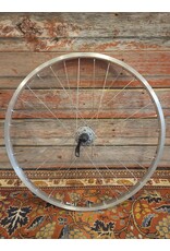 Natural Cycleworks Handbuilt Wheel 26" - Rhyno Lite Polished - Shimano Deore Front - Silver Straight Gauge Spokes