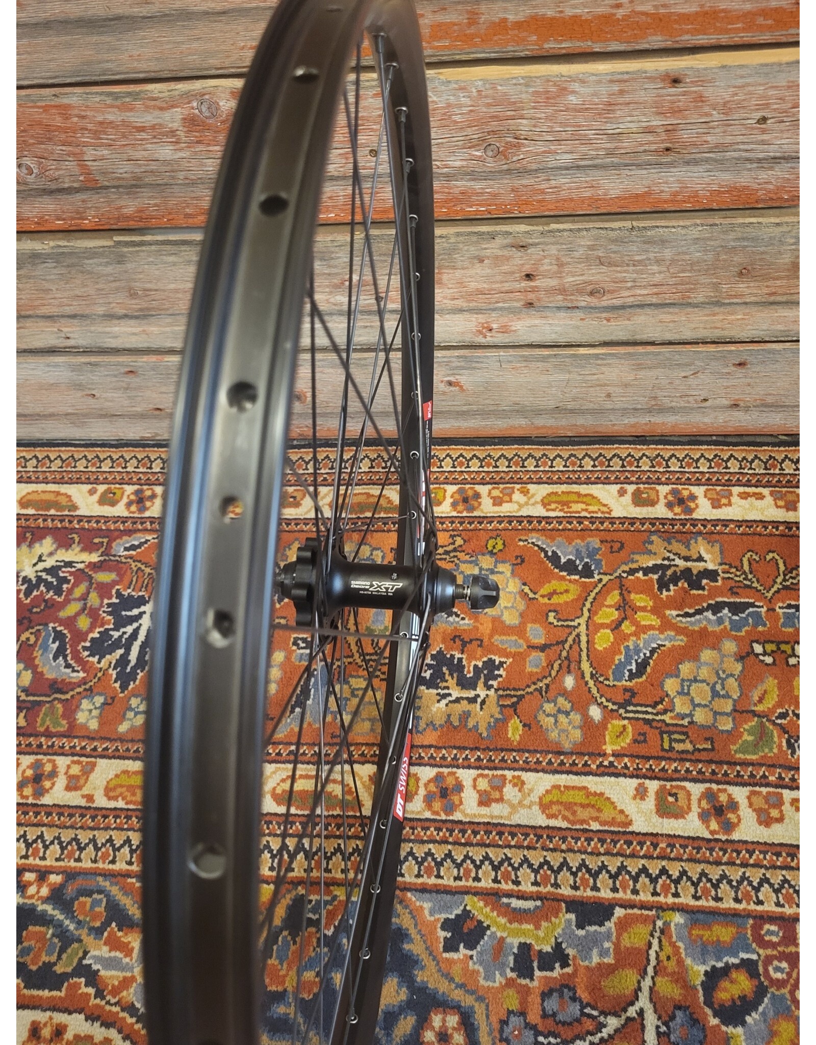 Natural Cycleworks Handbuilt Wheel 650b - DT Swiss 533D - Shimano Deore XT Front - Black Double Butted Spokes