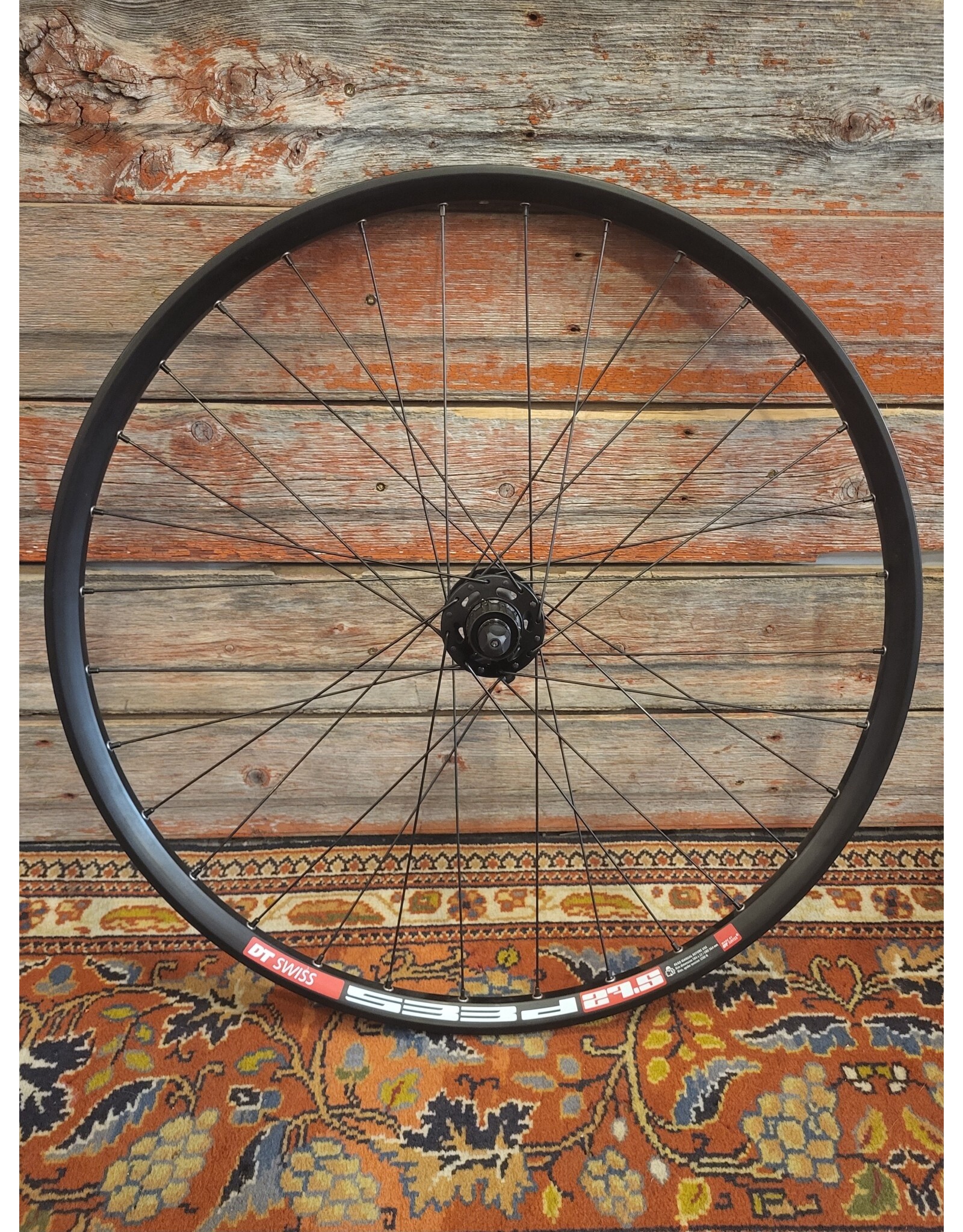 Natural Cycleworks Handbuilt Wheel 650b - DT Swiss 533D - Shimano Deore XT Rear - Black Double Butted Spokes