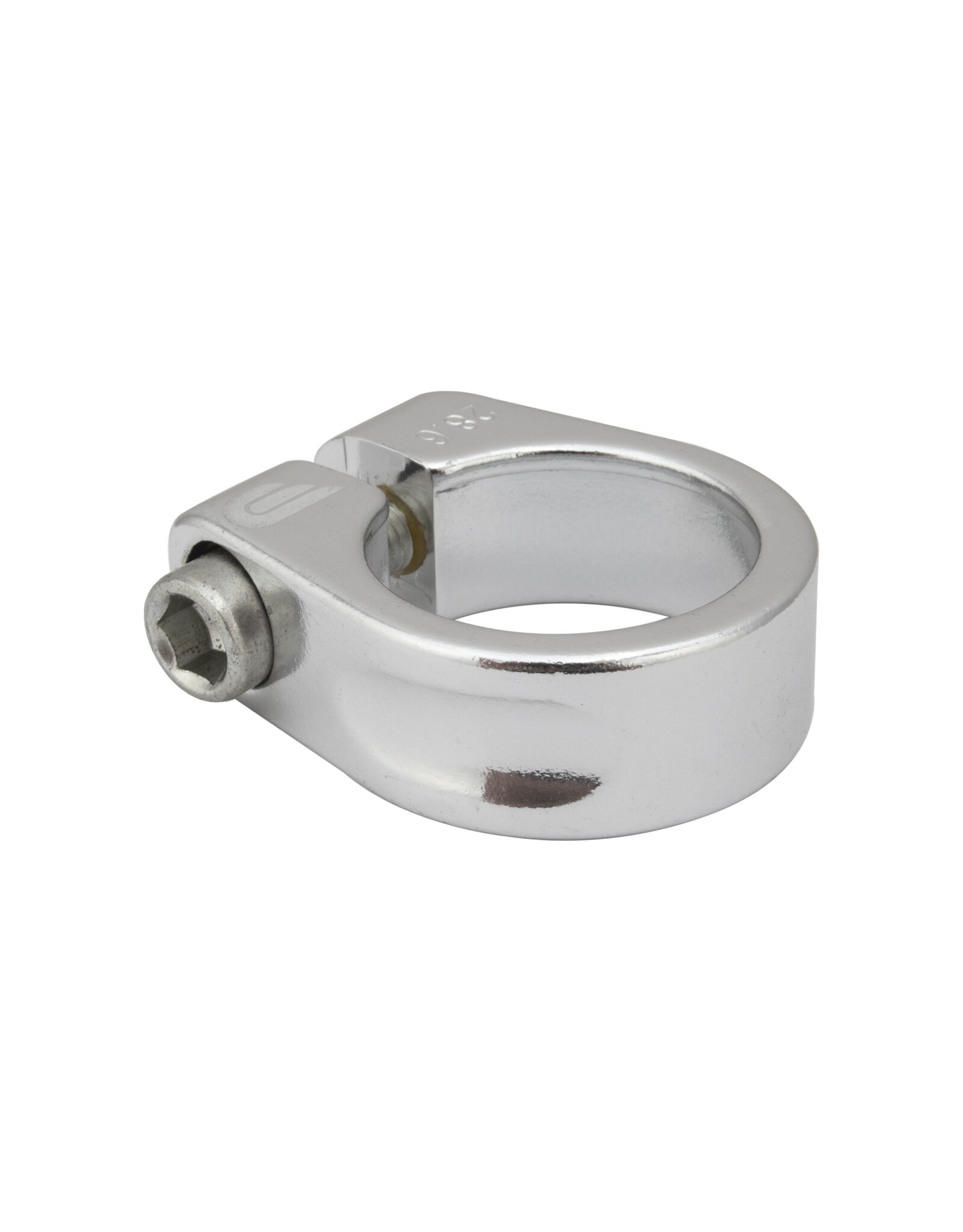 PURE CYCLES Pure Cycles Seatpost Clamp 28.6mm Alloy Silver