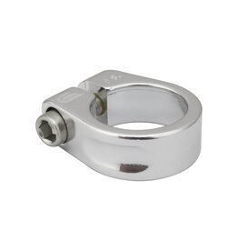 PURE CYCLES Pure Cycles Seatpost Clamp 28.6mm Alloy Silver