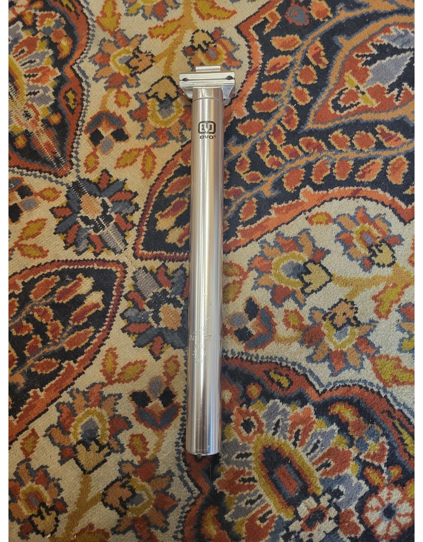 Seatpost 31.8mm Evo Silver, 350mm Long