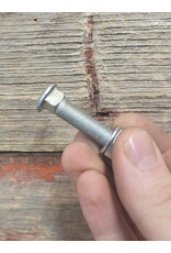 Damco Seat Post, Bolt - Nut and Bolt, Steel, Old Style 40mm