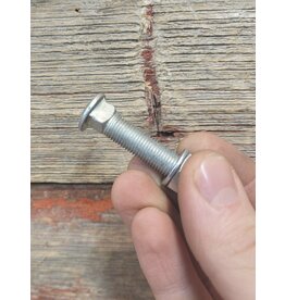 Damco Seat Post, Bolt - Nut and Bolt, Steel, Old Style 40mm