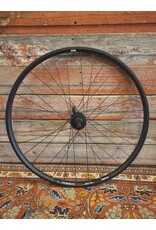 Natural Cycleworks Handbuilt Wheel 700c - Ambrosio Keba Disc- Deore M525A Rear Black - Straight Gauge Spokes Black