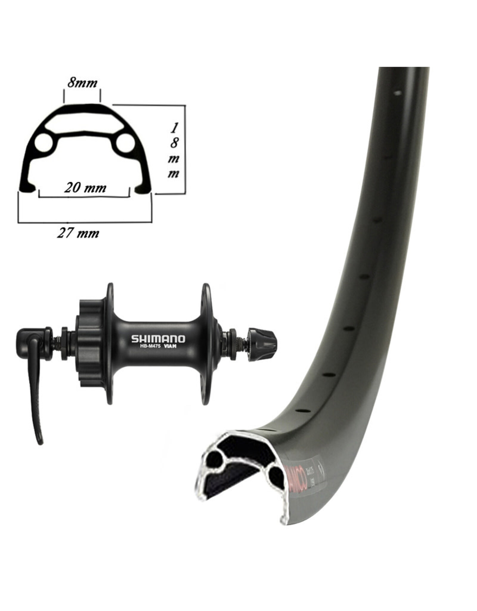 Damco Damco 650B/27.5 Disc Wheel