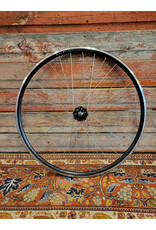 Natural Cycleworks Handbuilt Wheel 700c - Alex AT490 Black - Evo Track Front - Silver Double Butted Spokes