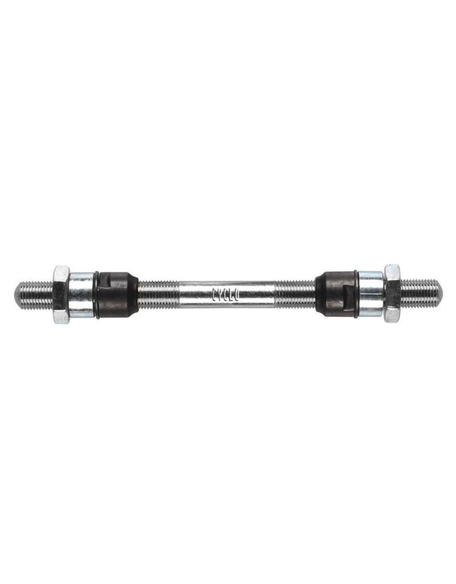 weldtite Weldtite Chromo Hub Axle Rear Solid M10 x 175mm