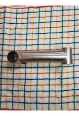 Steel Stem 1 1/8 Threadless 25.4mm Clamp 135mm Long Hidden Steerer Tube Clamp Silver