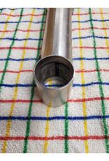 Steel Stem 1 1/8 Threadless 25.4mm Clamp 135mm Long Hidden Steerer Tube Clamp Silver