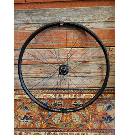 Natural Cycleworks Handbuilt Wheel 700c - Ambrosio Keba Disc- Deore M525A Front Black - Straight Gauge Spokes Black