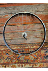 Natural Cycleworks HandBuilt Wheel 700c - Ambrosio Keba - Shimano Deore M475 Front Silver - Double Butted Silver Spokes
