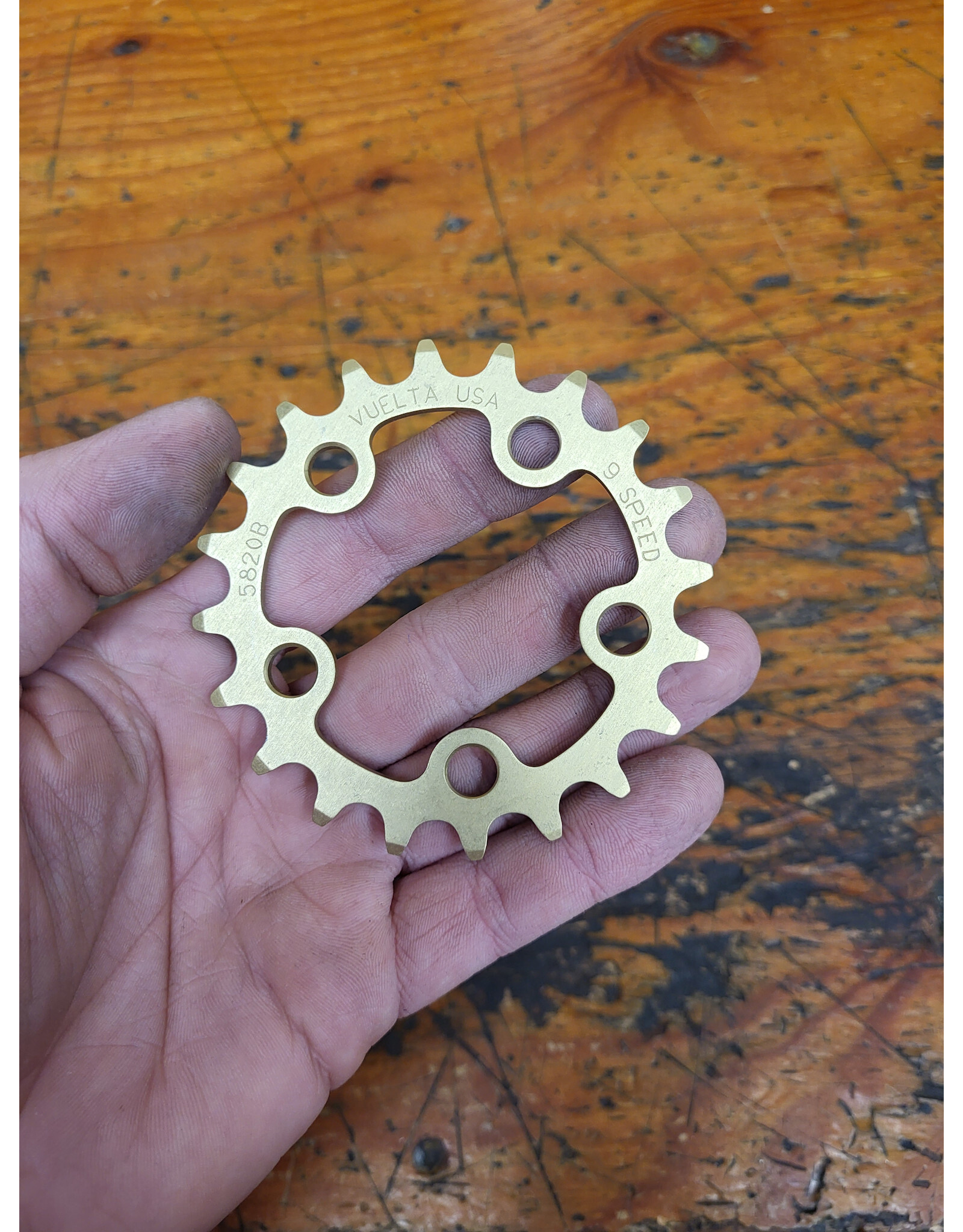 Vuelta Chainring - Vuelta, 20T, 5 Bolt, 58BCD, Aluminum