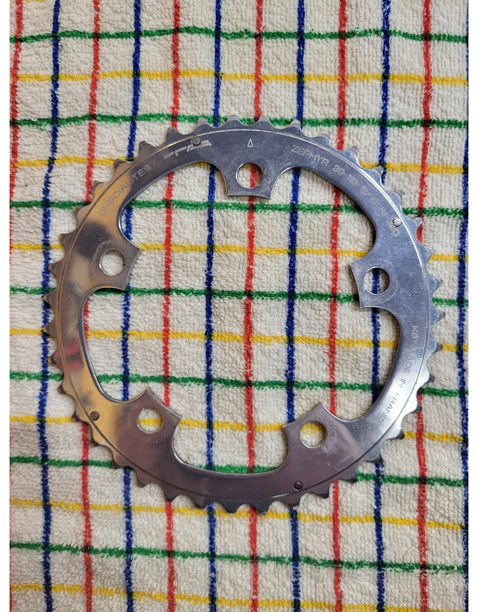 Specialites TA Refurbished Specialites TA Zephyr 9/10 Speed Chainring 110 BCD 39T Silver