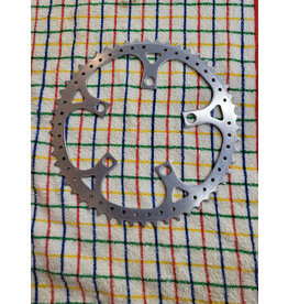 Refurbished Chainring Drilled 110 BCD 53T Silver