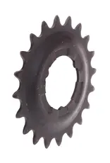 Basic Cog For Coaster Brake and Internal Gear Hubs 20 Tooth x 3/32'' Black