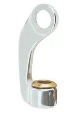 Tektro Tektro Rear Cable Hanger 6mm Bolt Hole Affixes to Seat Binder Silver