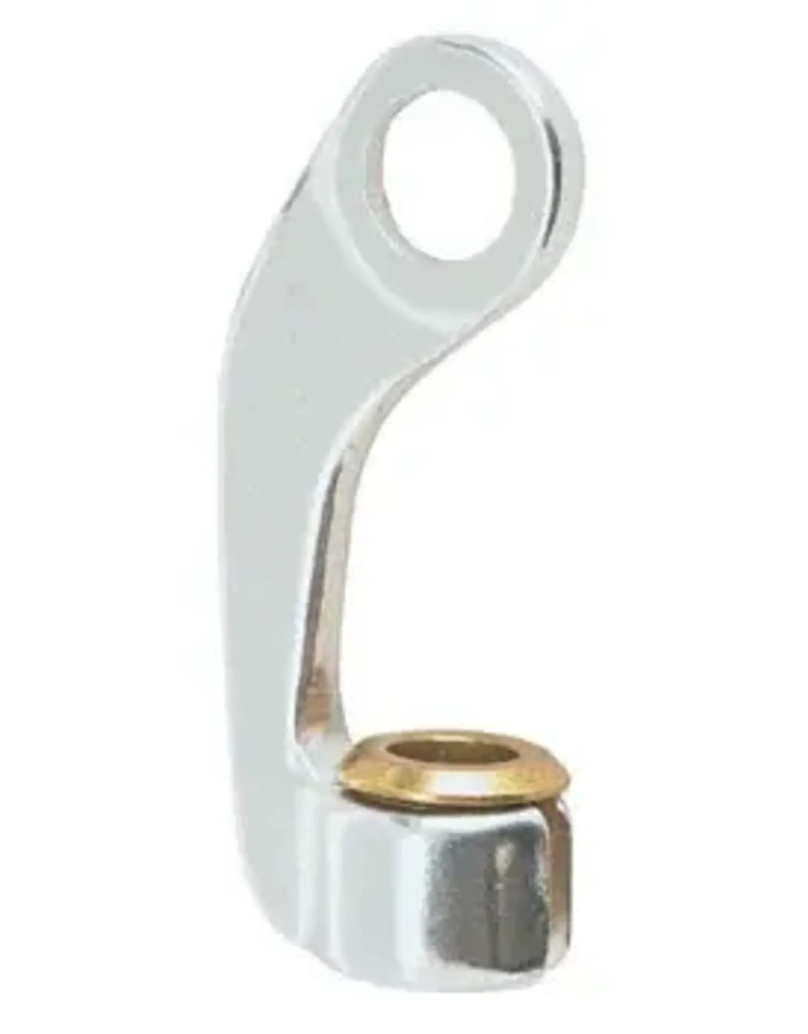 Tektro Tektro Rear Cable Hanger 6mm Bolt Hole Affixes to Seat Binder Silver