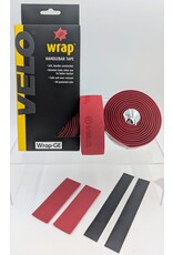 Velo Velo Cork Bar Tape with Gel Red