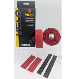 Velo Velo Cork Bar Tape with Gel Red