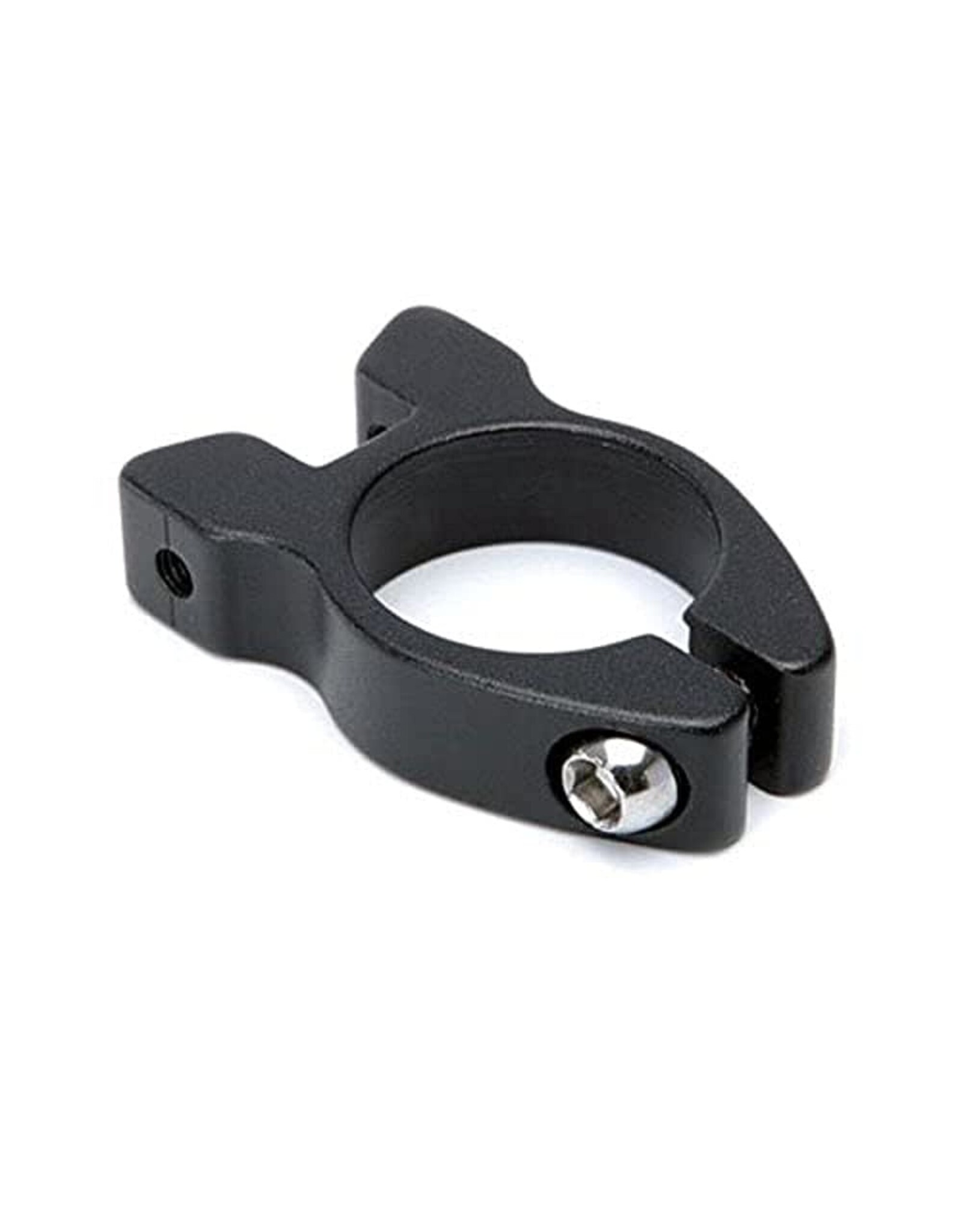 Bike Attitude Seatpost Clamp With Two M5 Threaded Eyelets Black 28.6mm