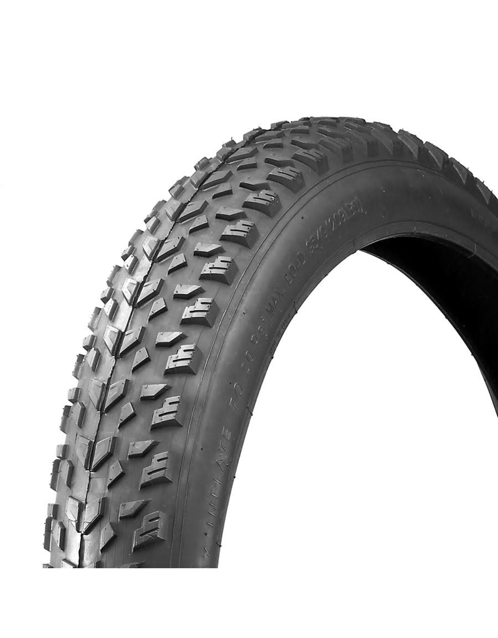Evo EVO Stockton Fat Bike Tire 26"x4.00 Black
