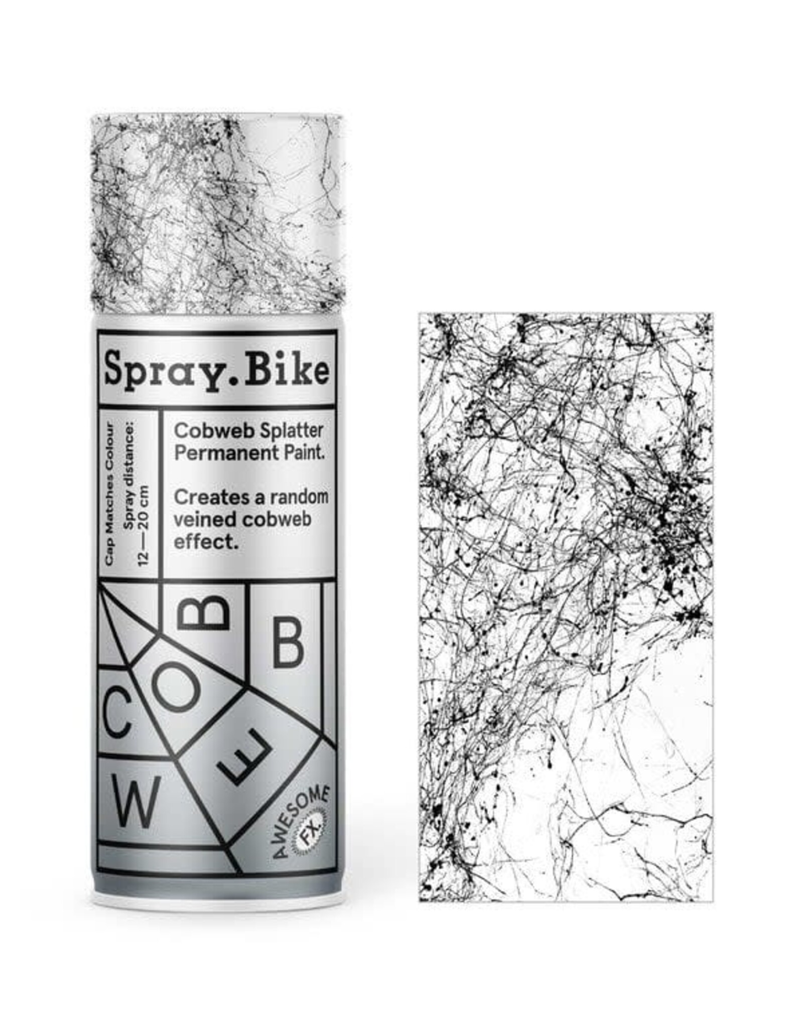 Spray.Bike Spray.Bike Paint - Cobweb Splatter Series