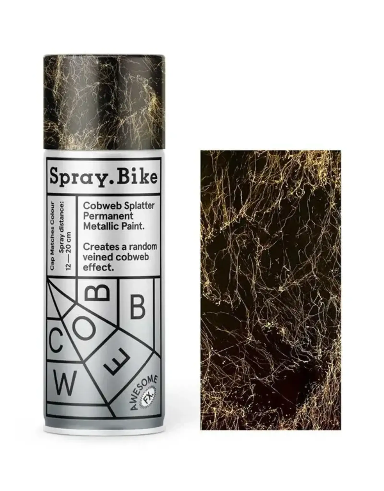 Spray.Bike Spray.Bike Paint - Cobweb Splatter Series