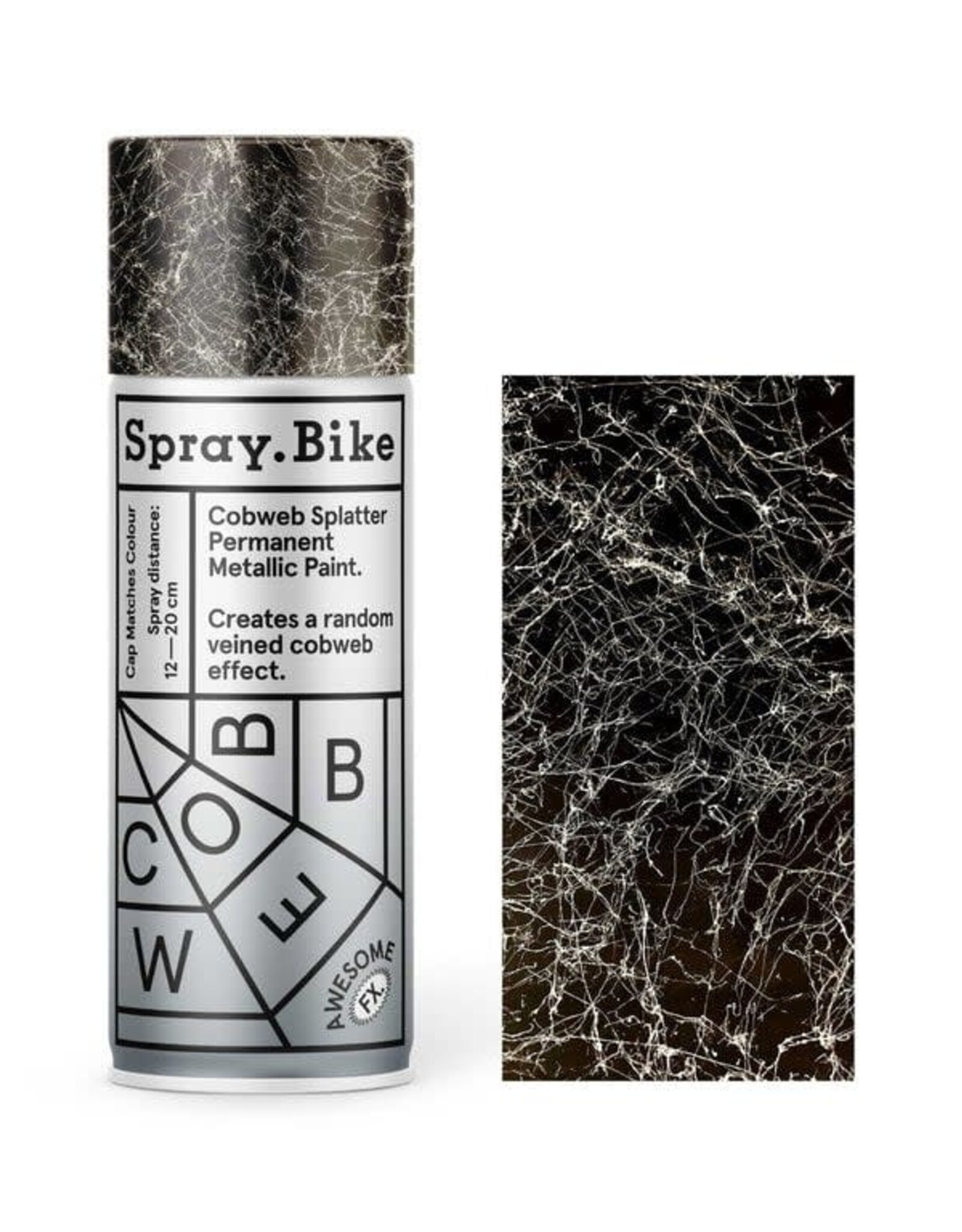 Spray.Bike Spray.Bike Paint - Cobweb Splatter Series