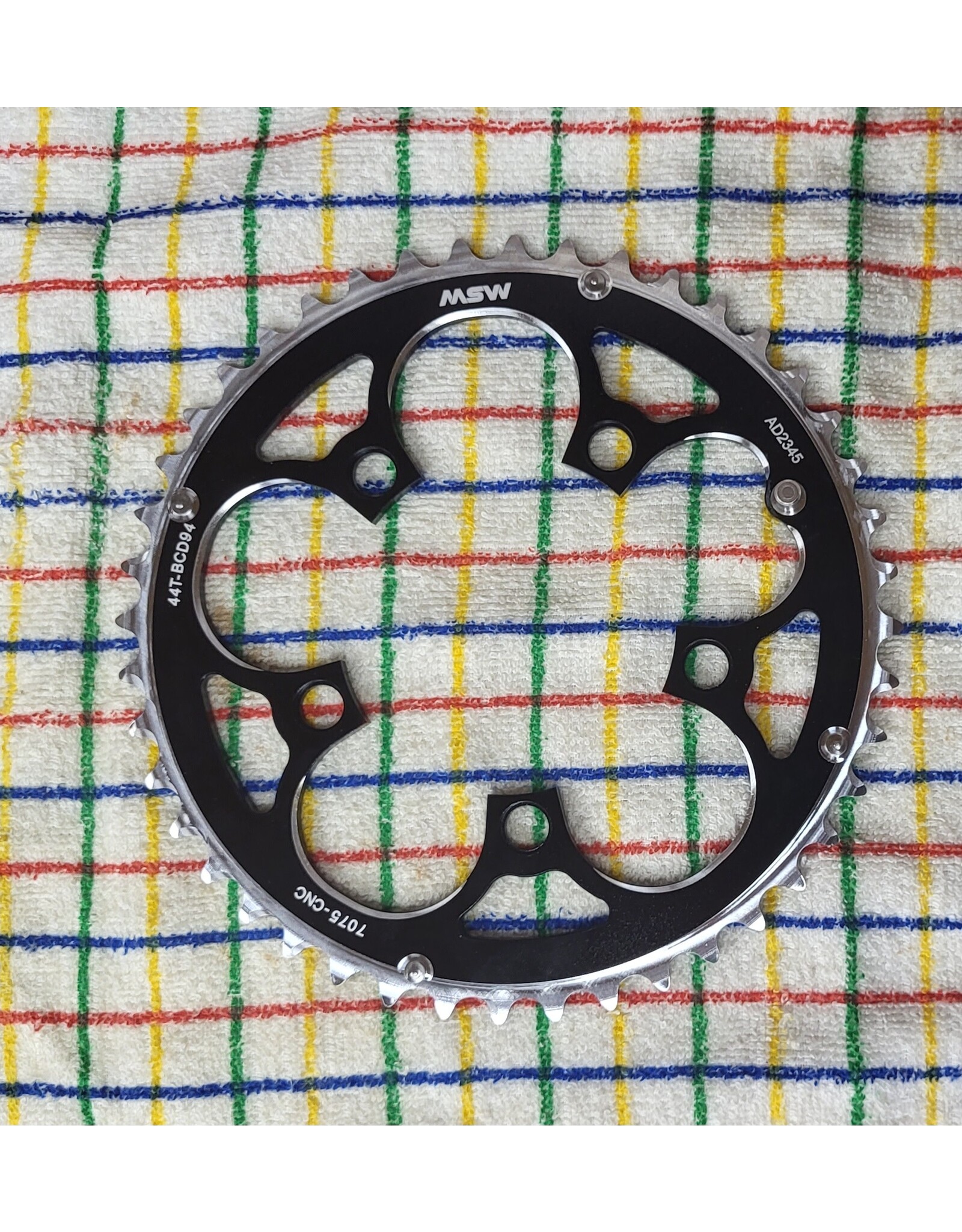 MSW MSW Multi Speed  Outer Chainring 94mm BCD 44T Black