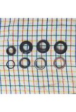 Neco Neco 1" Threaded Headset Cartridge Bearings 27.0 Crown Race Black