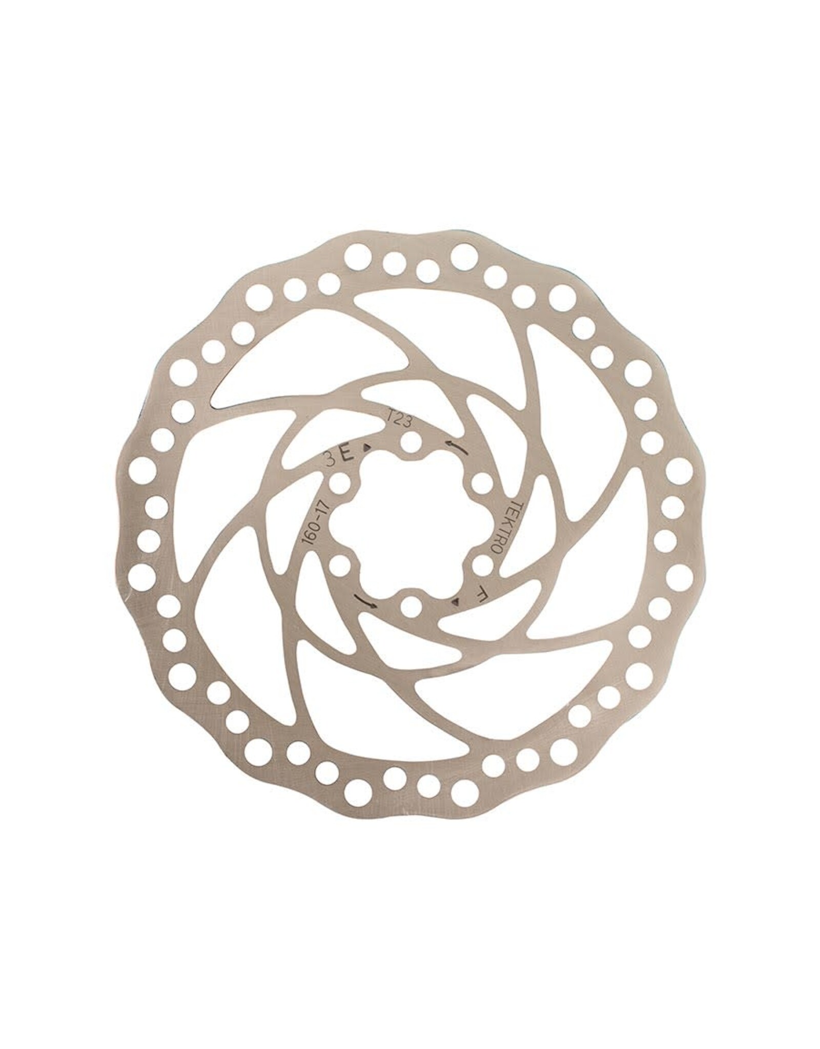 Tektro Tektro TR-17 6 Bolt Disc Brake Rotor 2.3mm Thick 160mm