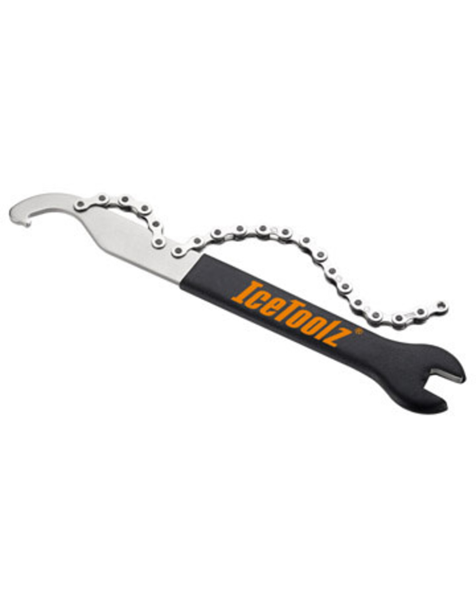 Ice Toolz Ice Toolz 34S4 3/32" Chain Whip with Lockring Spanner and 15mm Wrench