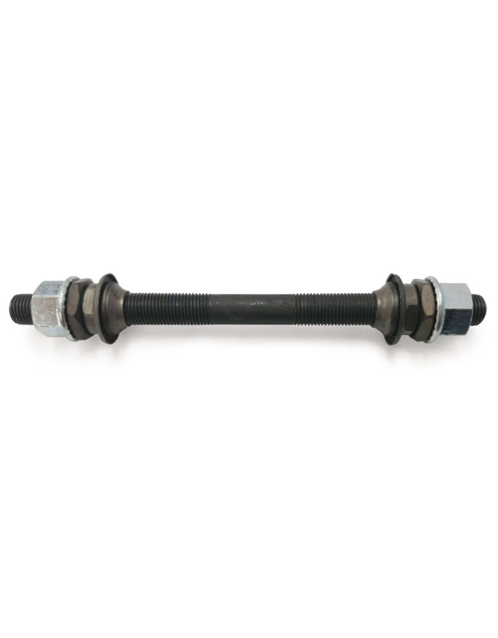 Damco Front Axle Assembly with Cones and Nuts 3/8"