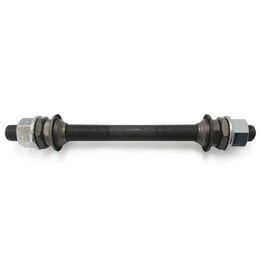 Damco Front Axle Assembly with Cones and Nuts 3/8"