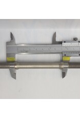 M10 Chromoly Front Axle For Chosen 3757BN Track Hub 165mm Long - 73mm Between Shoulders