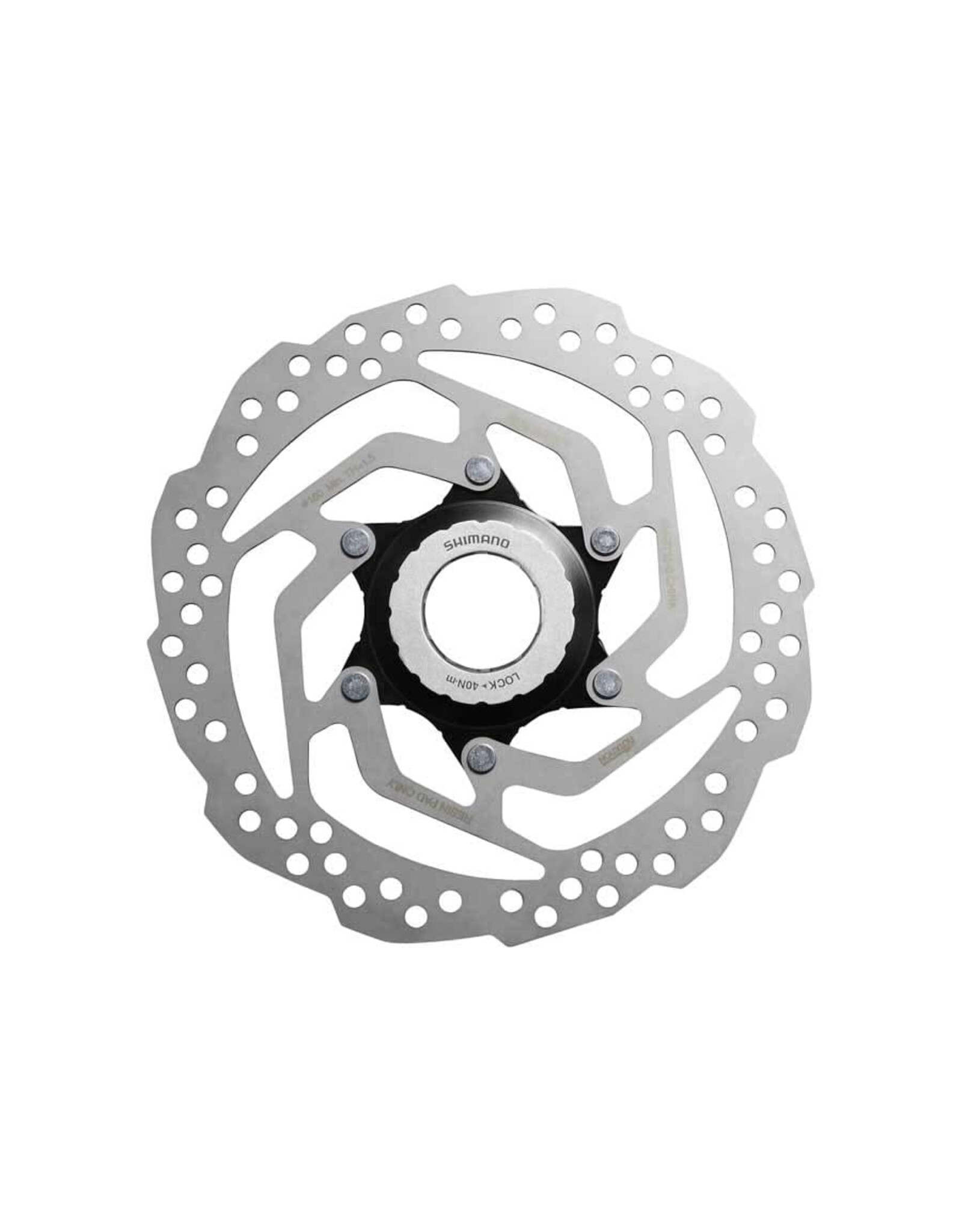 Shimano Shimano SM-RT10-S 160mm Center Lock Disc Brake Rotor with Lockring
