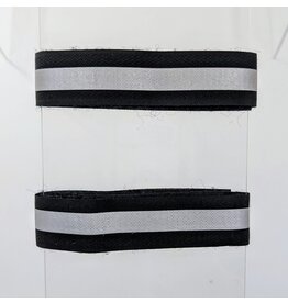 Basic Reflective Velcro Trouser Bands - Set of 2
