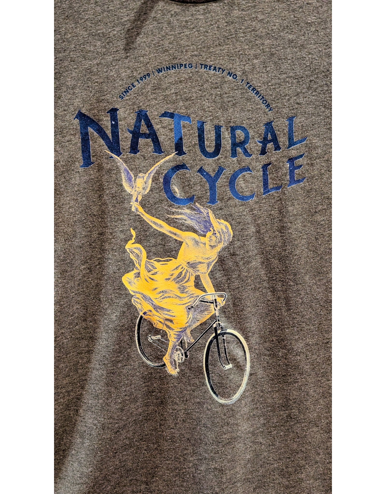 Natural Cycleworks Natural Cycleworks Golden Girl T Shirt Heather Grey