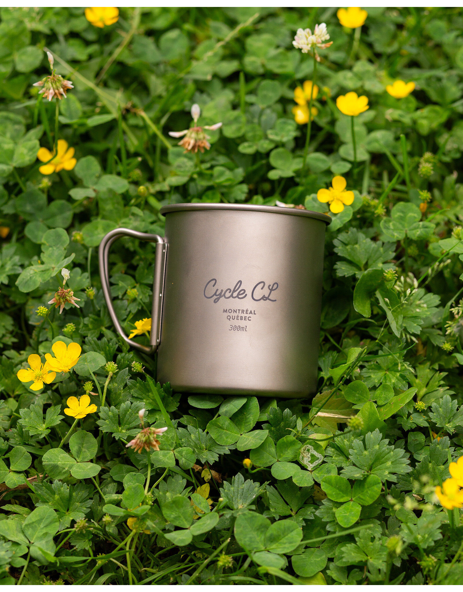 Bassi C&L Cycles Titanium Camping Mug