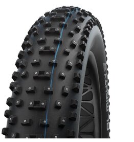 Schwalbe Schwalbe Al Mighty 26 x 4.80 (120-559) Folding Studded Tire With 328 Alloy Studs