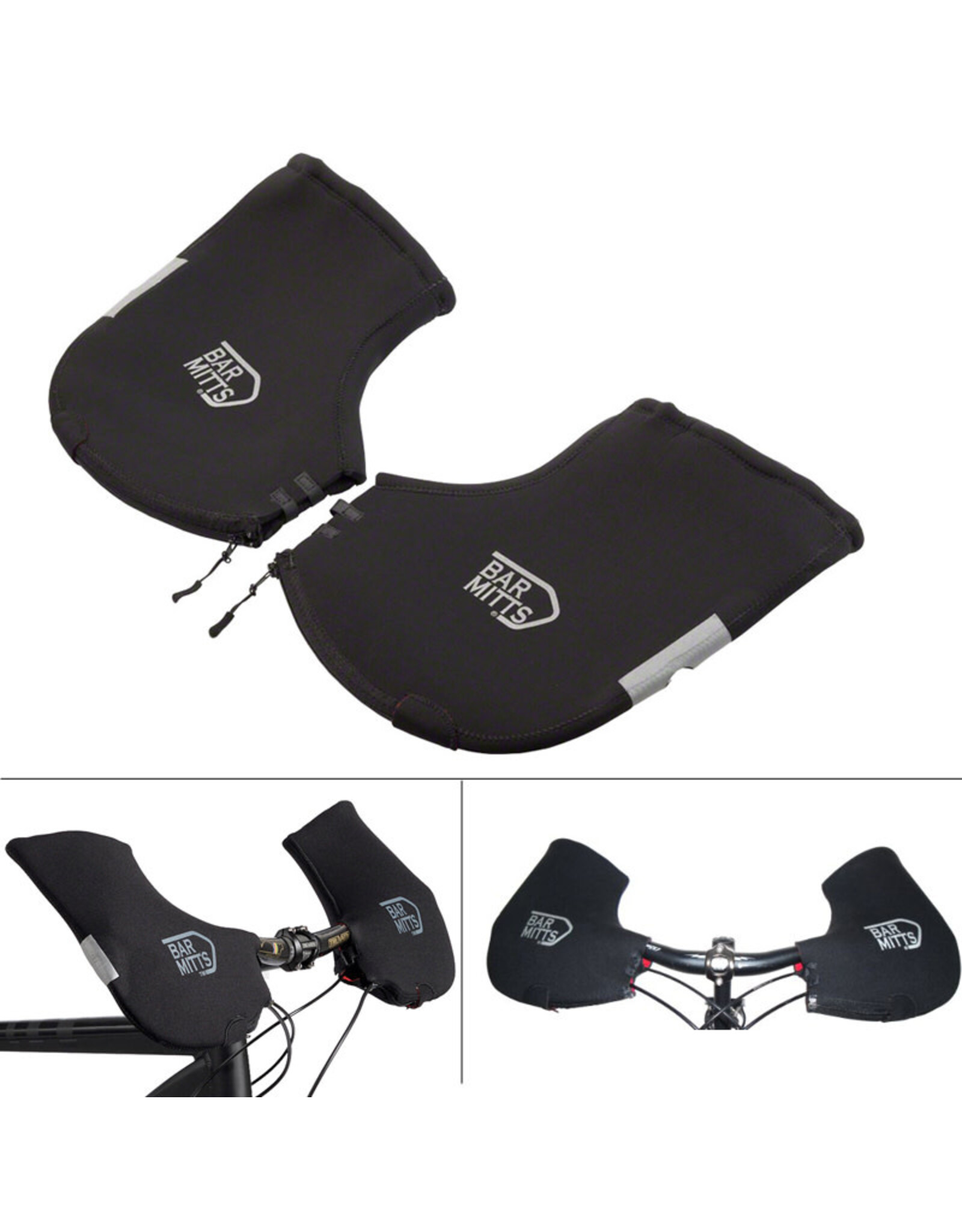 Bar Mitts Bar Mitts Pogies For Flat or Mountain Handlebars