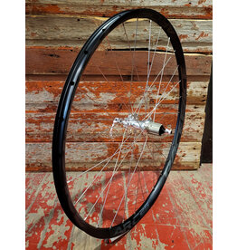 Natural Cycleworks Handbuilt Wheels *Front and Rear Pair* 700c - Raceface Arc 25 - All City Go Devil Hubs Silver - Silver Double Butted Spokes