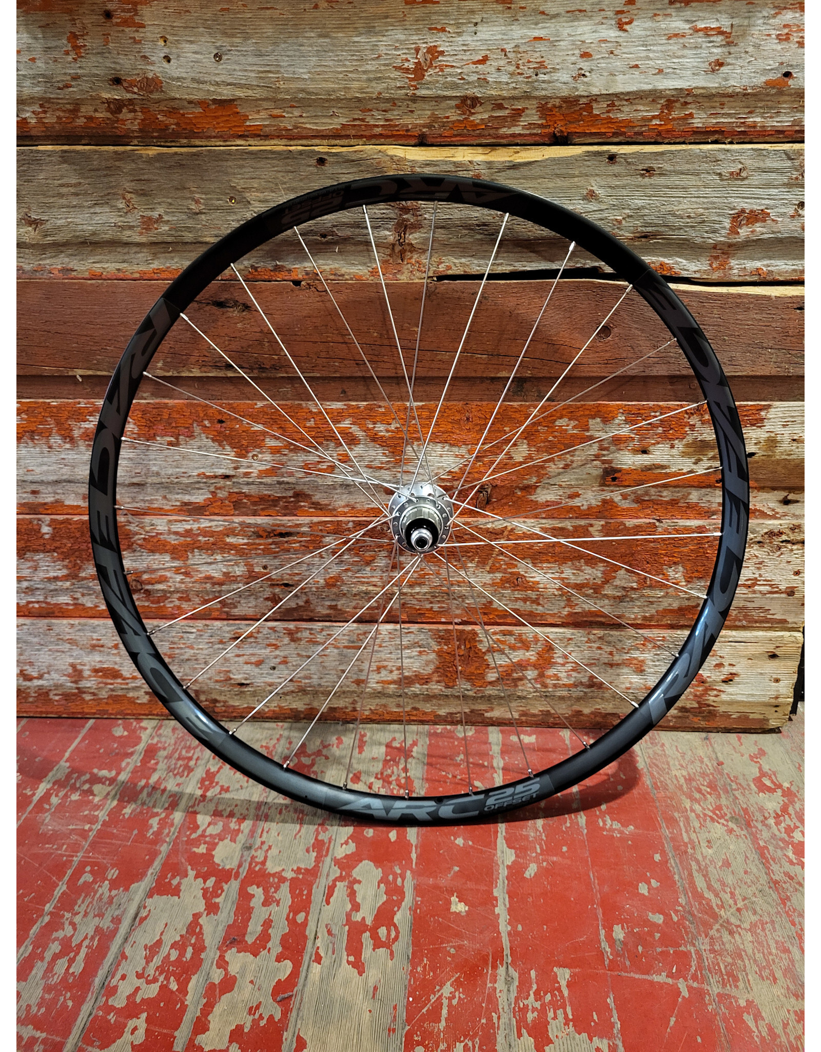 Natural Cycleworks Handbuilt Wheels *Front and Rear Pair* 700c - Raceface Arc 25 - All City Go Devil Hubs Silver - Silver Double Butted Spokes