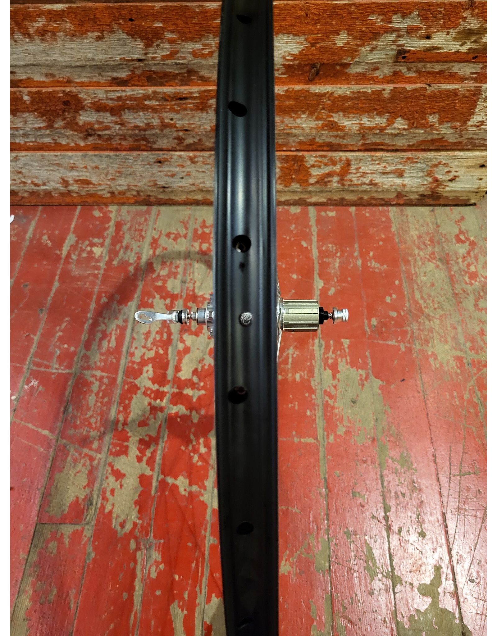 Natural Cycleworks Handbuilt Wheels *Front and Rear Pair* 700c - Raceface Arc 25 - All City Go Devil Hubs Silver - Silver Double Butted Spokes