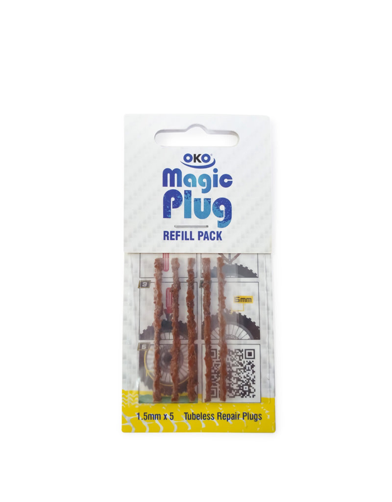 OKO OKO Magic Plug Refill 5 x 1.5mm Tubeless Repair Plugs