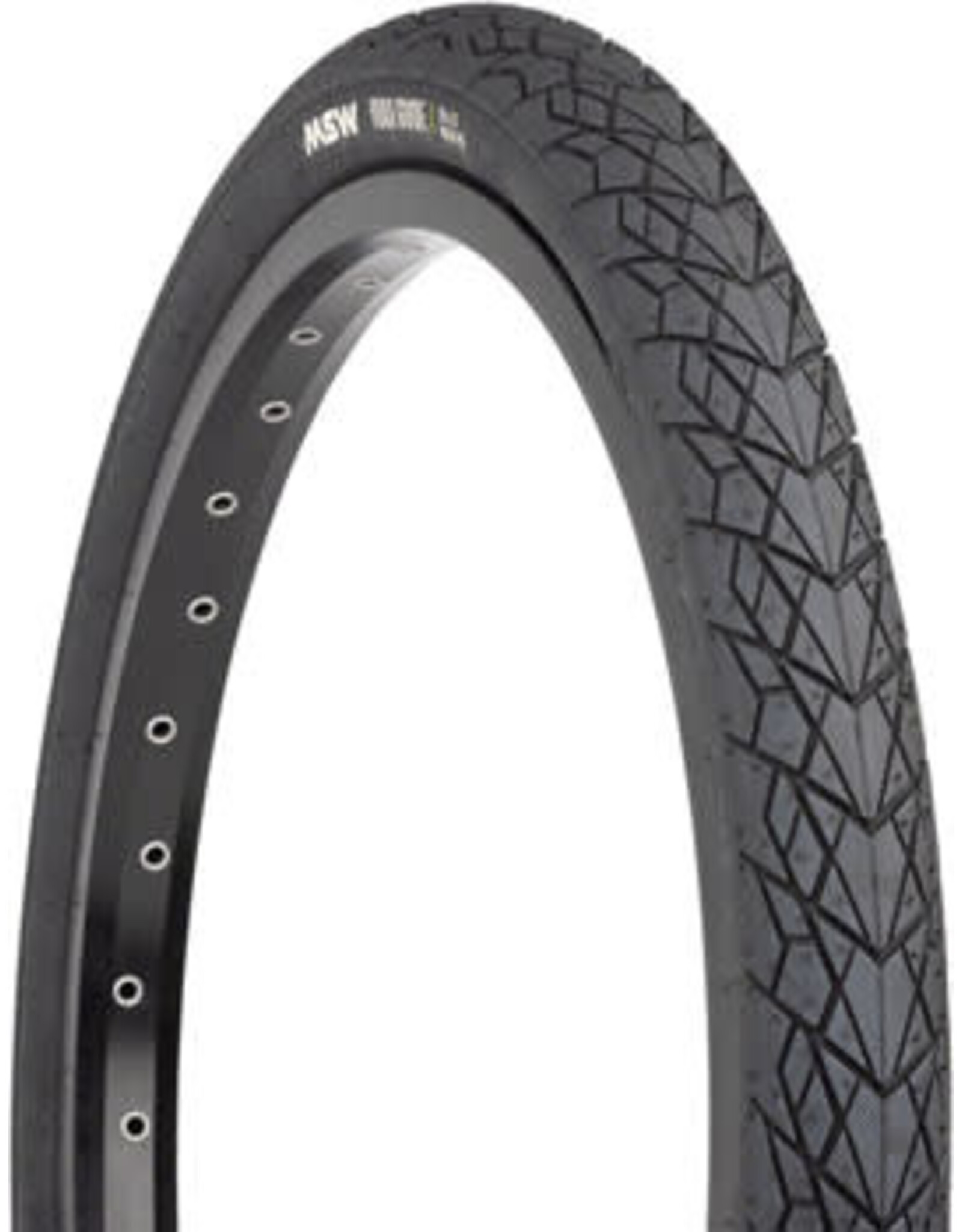 MSW MSW Tour Guide Tire - 20 x 1.75, Black, Rigid Wire Bead, 33tpi