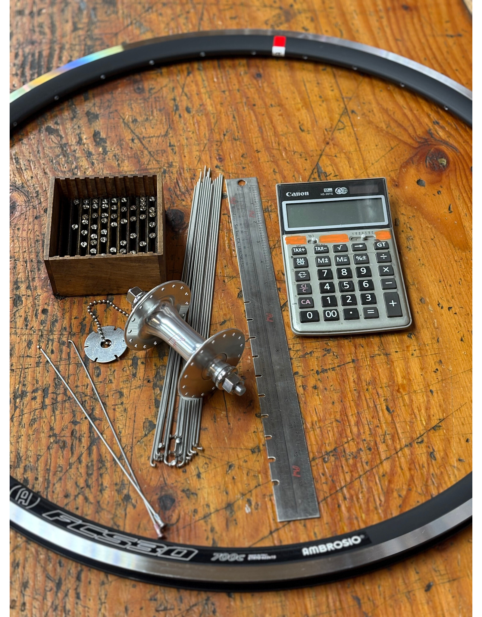 Natural Cycleworks Course Wheel Building 1 - Measuring