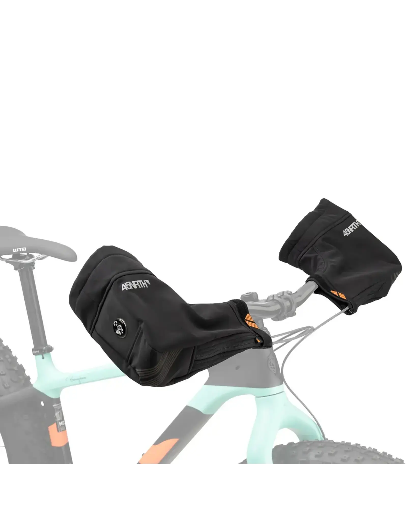 45NRTH 45NRTH Draugenklaw Flat Bar Pogies  Black